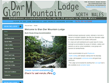 Tablet Screenshot of glandwrlodge.co.uk